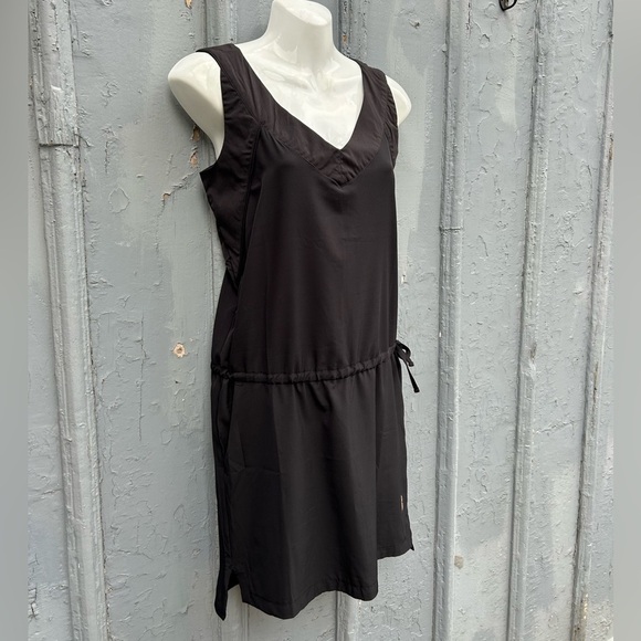Indygena Burok sleeveless black shift dress, Small - Picture 4 of 11